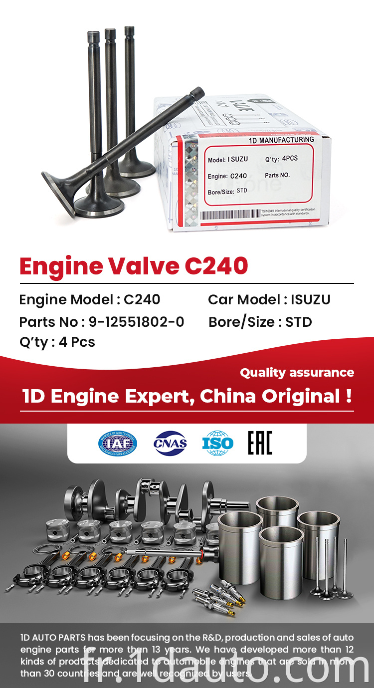 Engine Intake Exhaust Valve